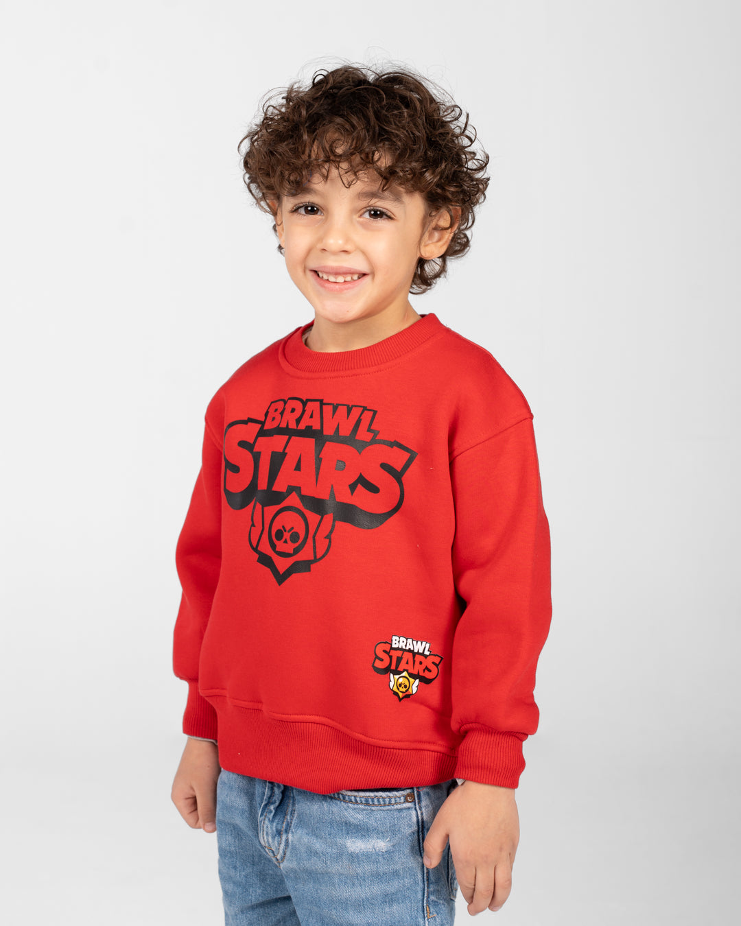 Boys Printed SweatShirt Round Neck