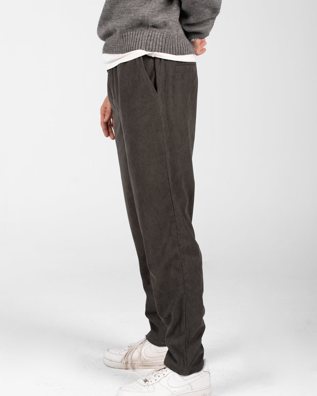 MEN PLAIN VELOUR PANT
