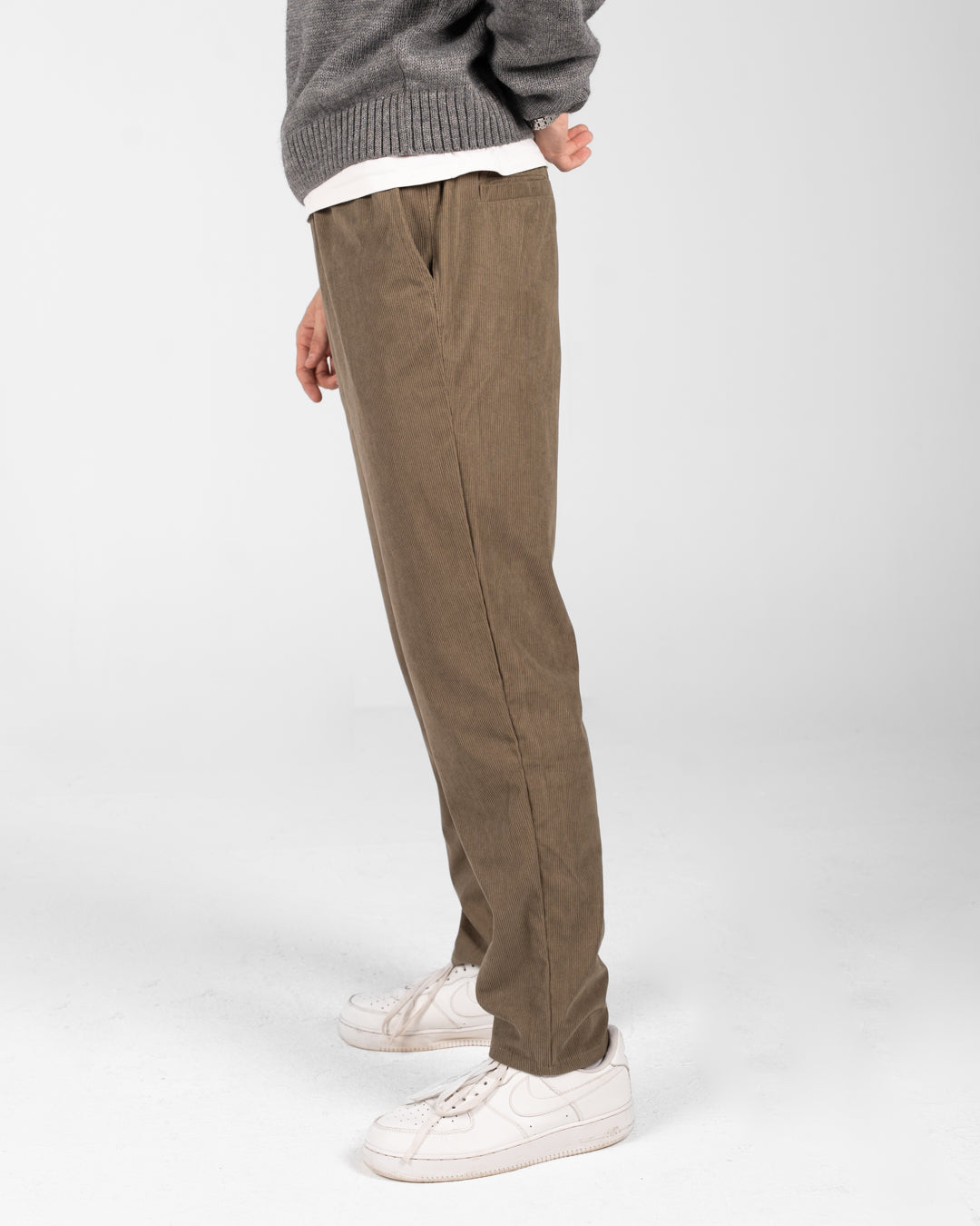 MEN PLAIN VELOUR PANT