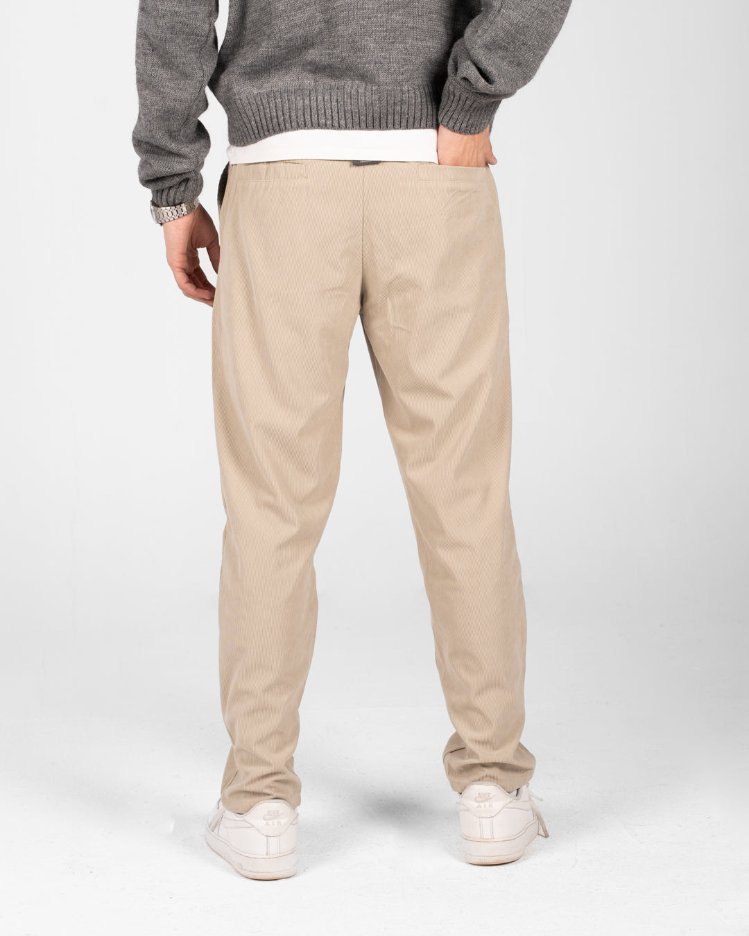 MEN PLAIN VELOUR PANT