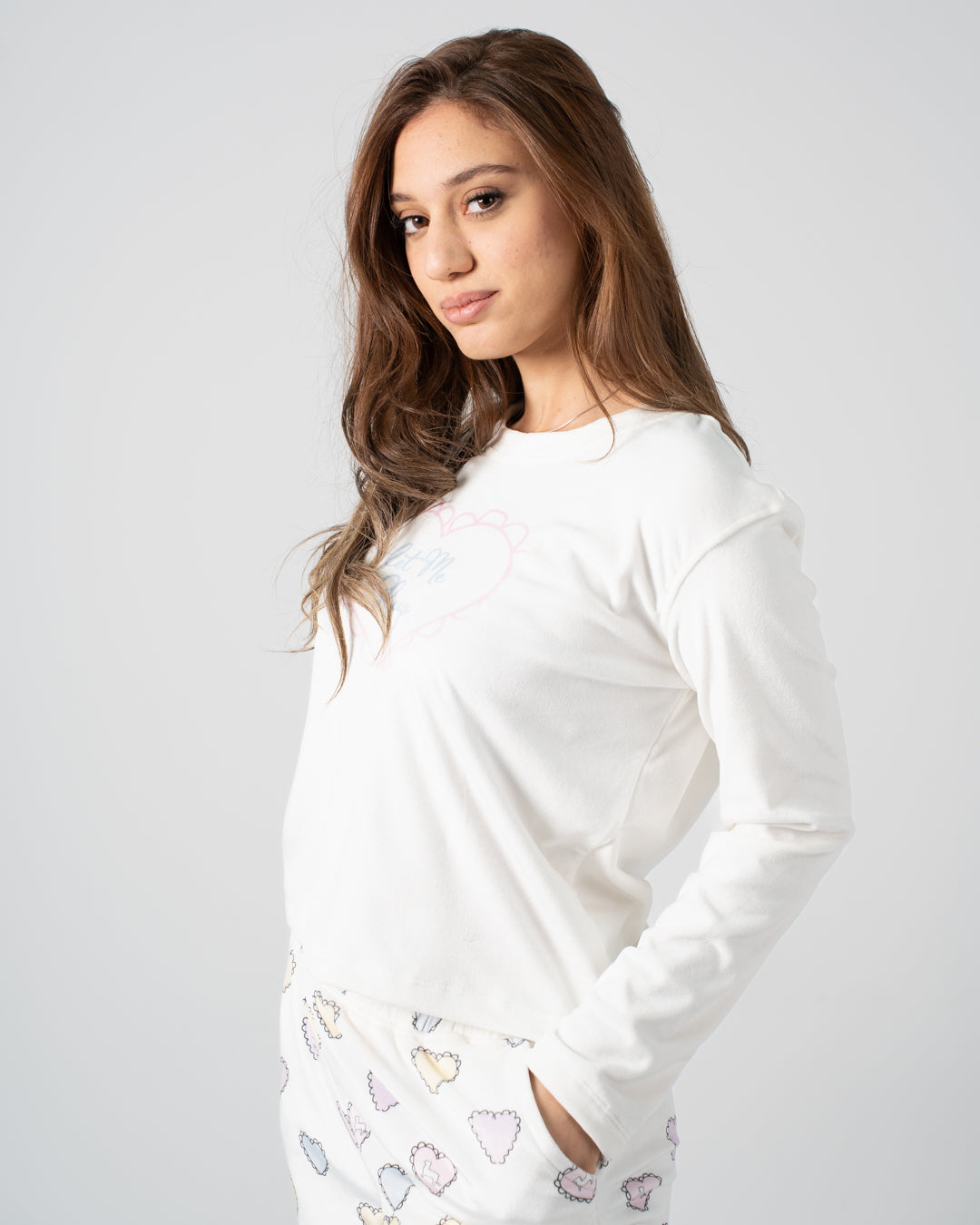 بيجامة نسائي مطبوعة