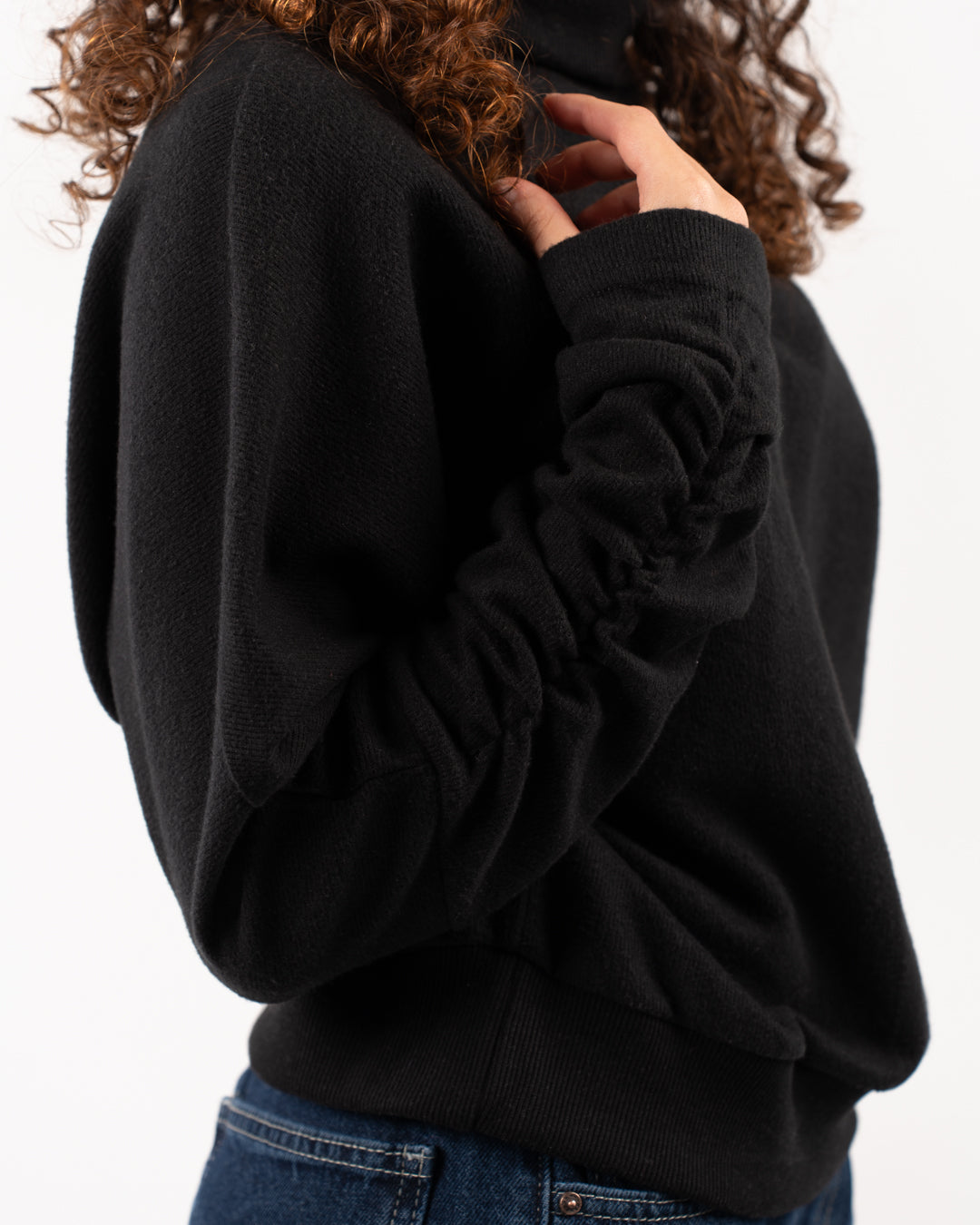 High Neck Cashmere Women Sweater