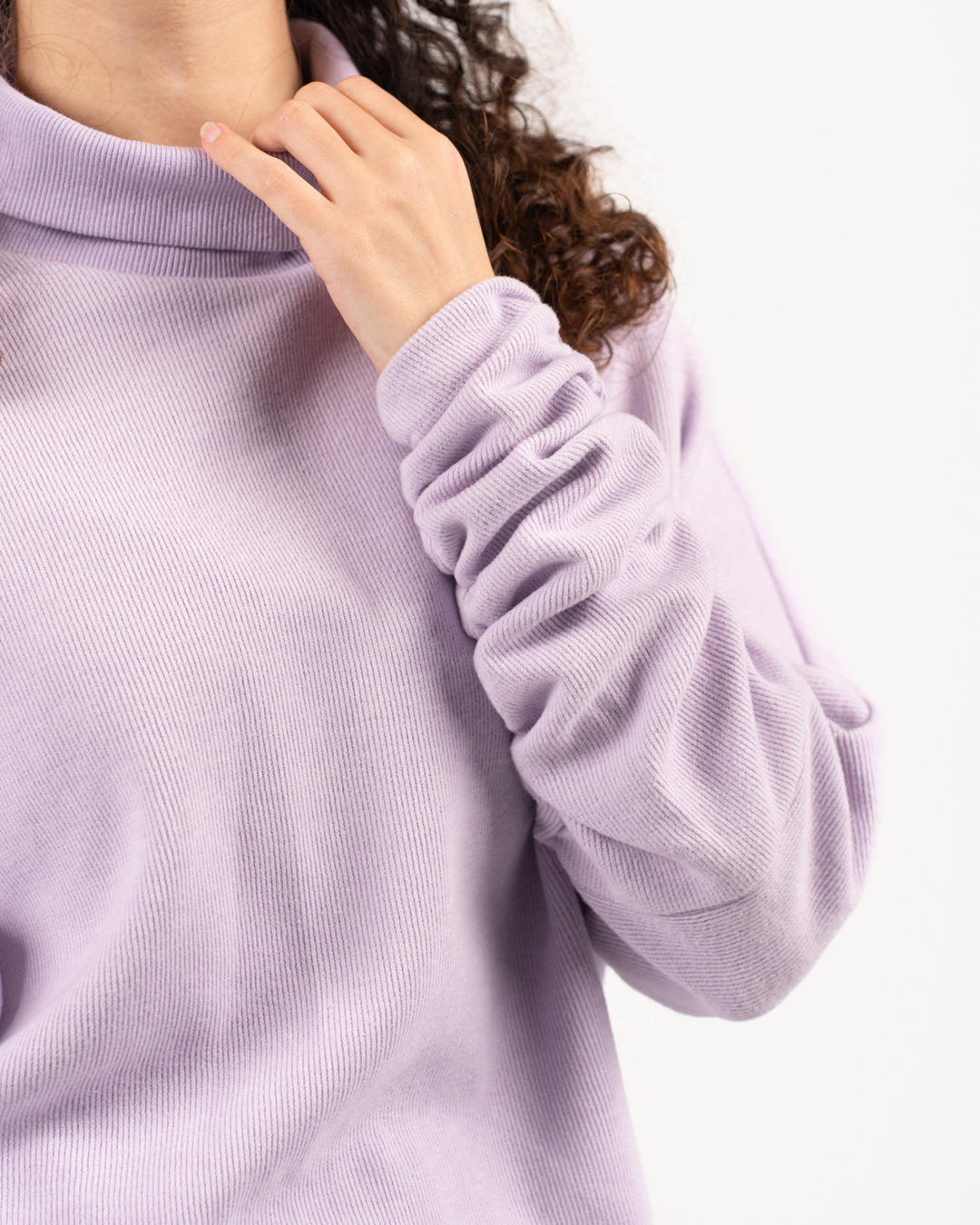 High Neck Cashmere Women Sweater