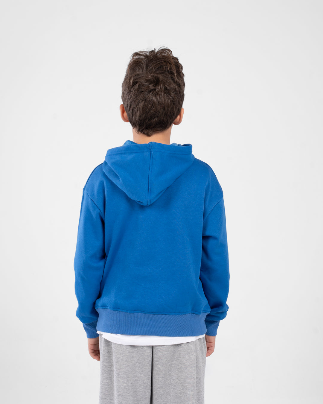 Boys Hoodied Printed Sweatshirt