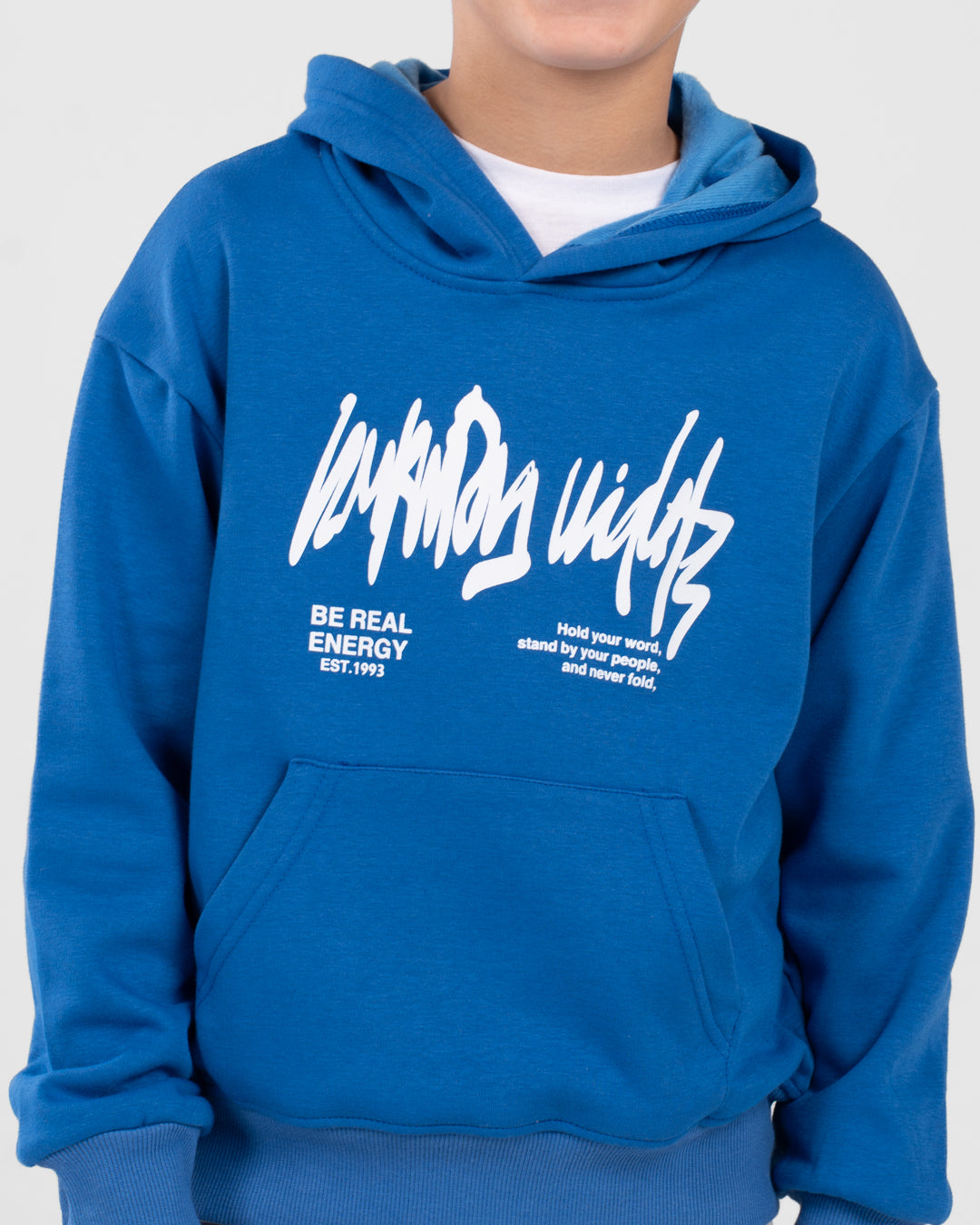 Boys Hoodied Printed Sweatshirt