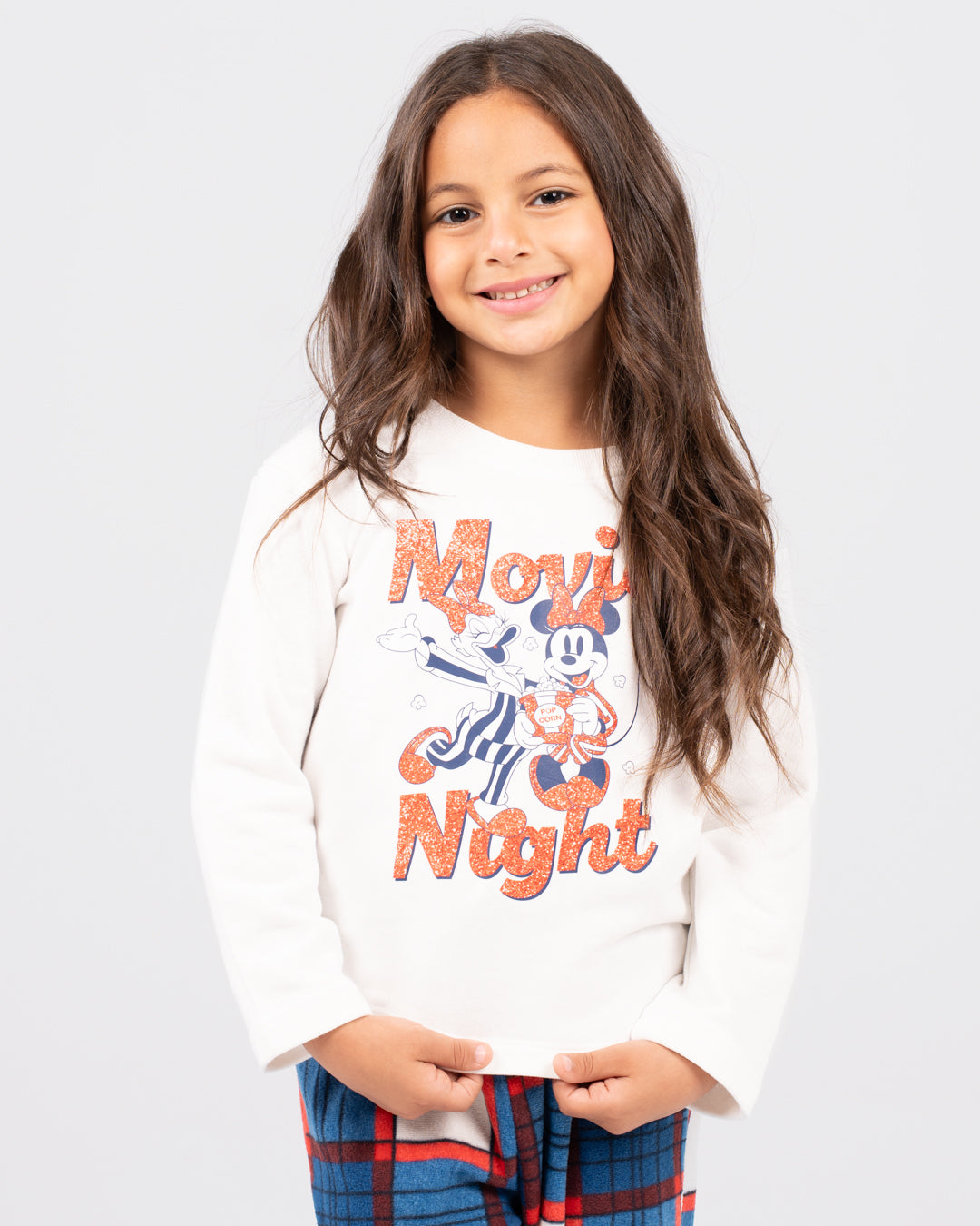 Movie Night Girl Pajamas