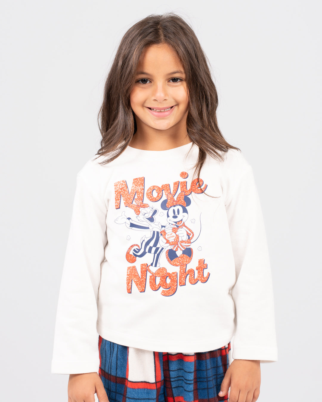 Movie Night Girl Pajamas