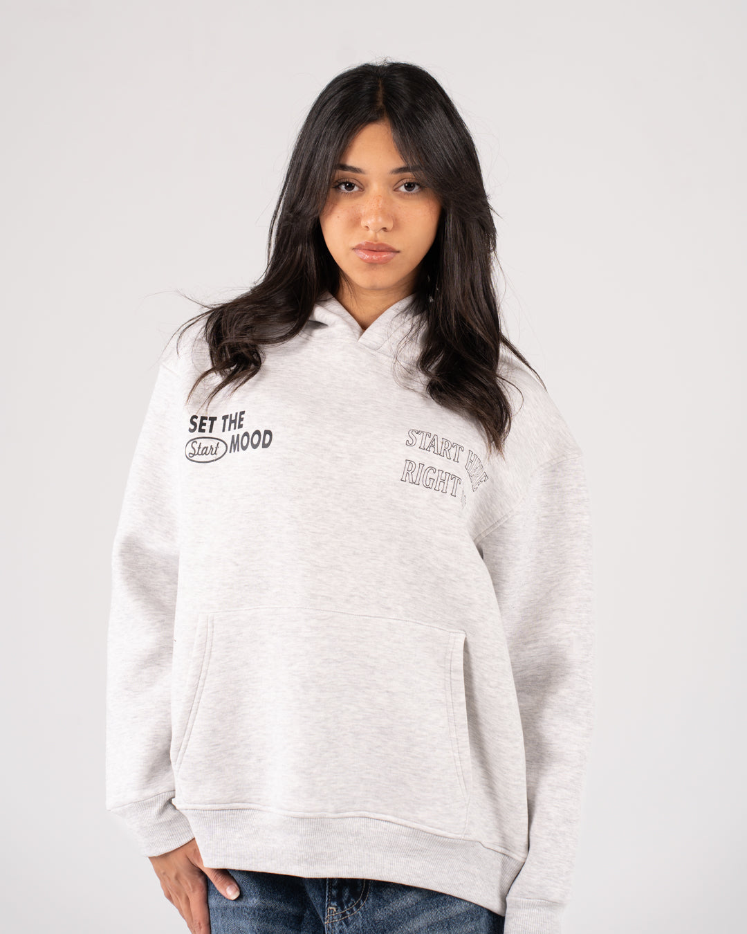 سويت شيرت بغطاء رأس للنساء