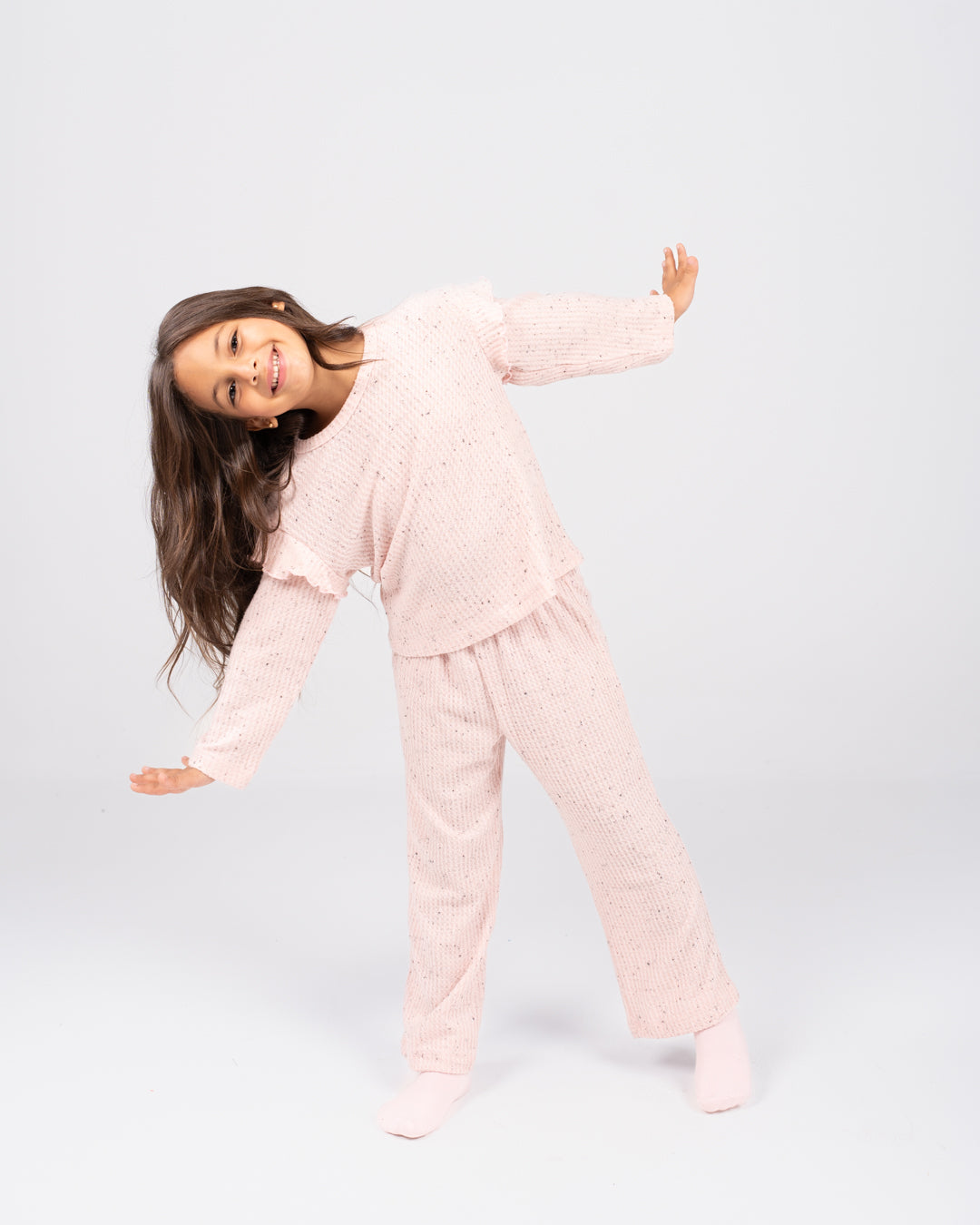 Girl's Jaquard Pajamas
