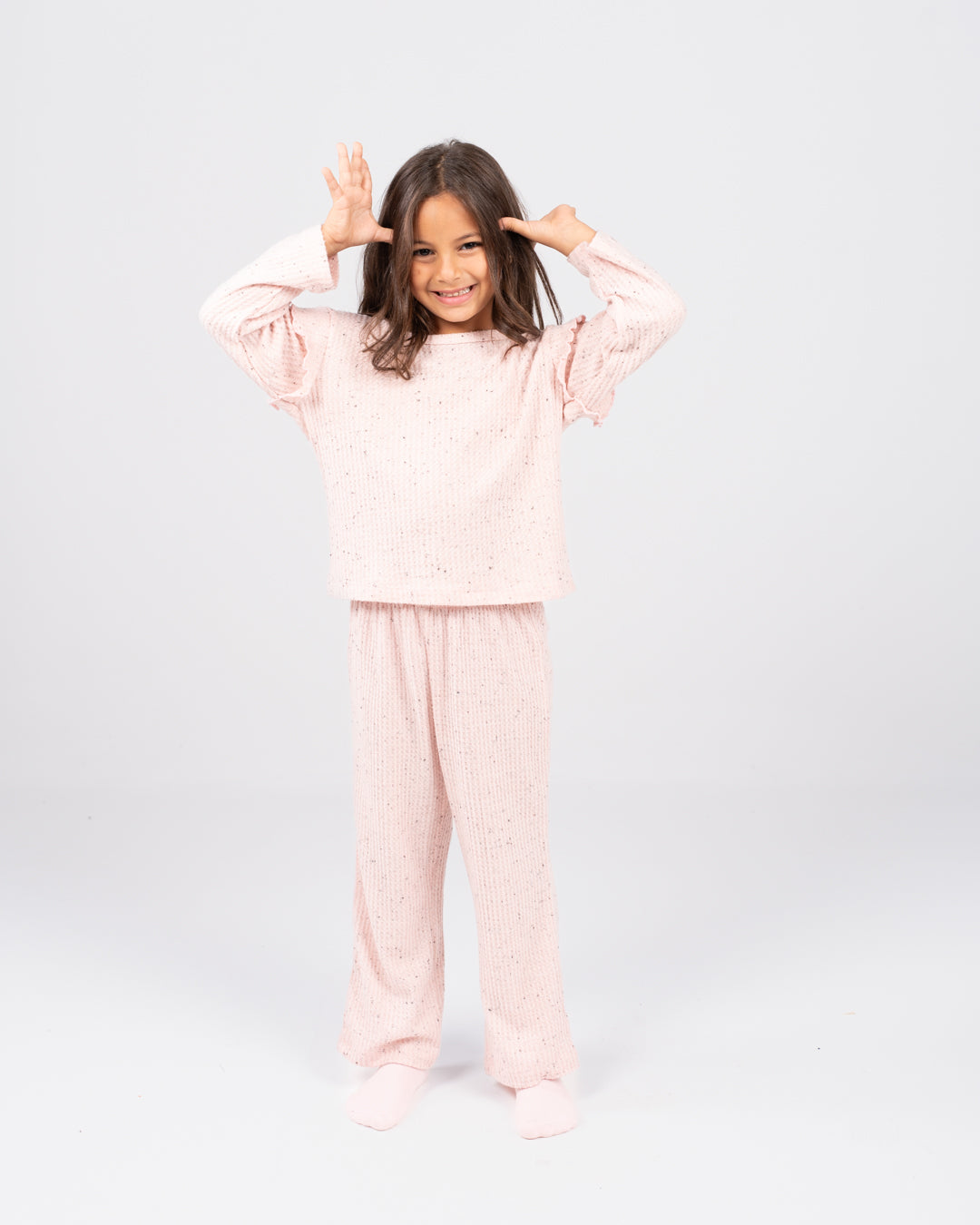 Girl's Jaquard Pajamas