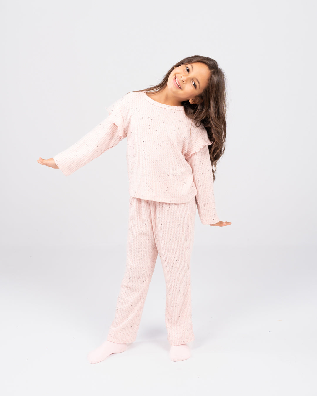 Girl's Jaquard Pajamas