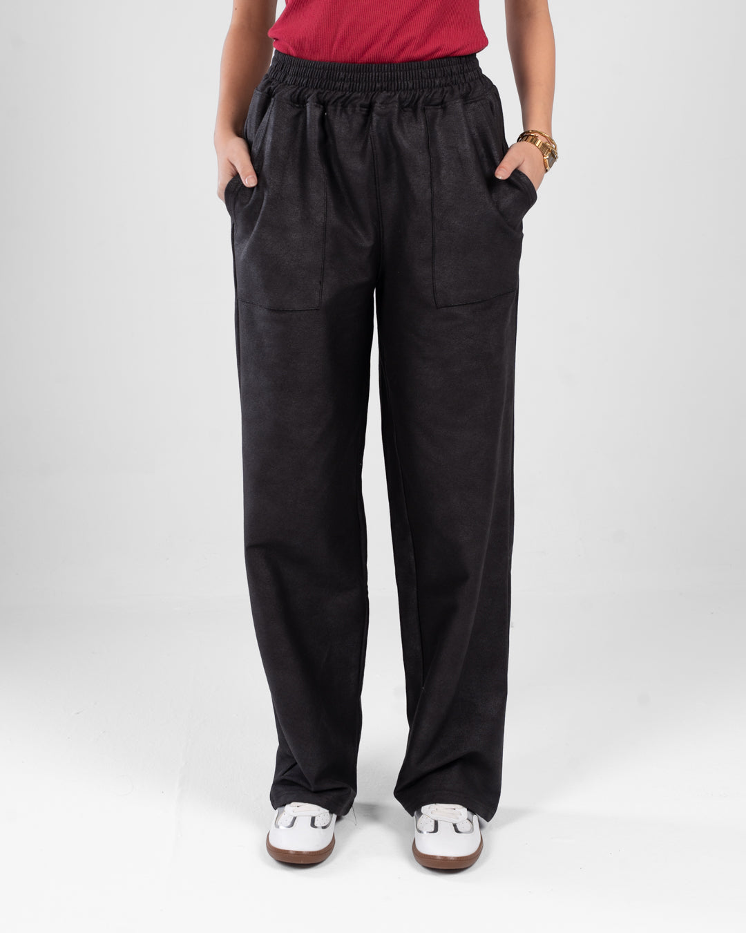 Women Casual Plain Pants