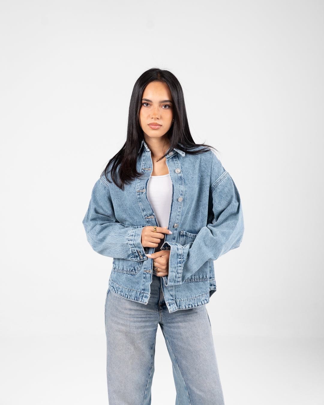 سترة جينز نسائية