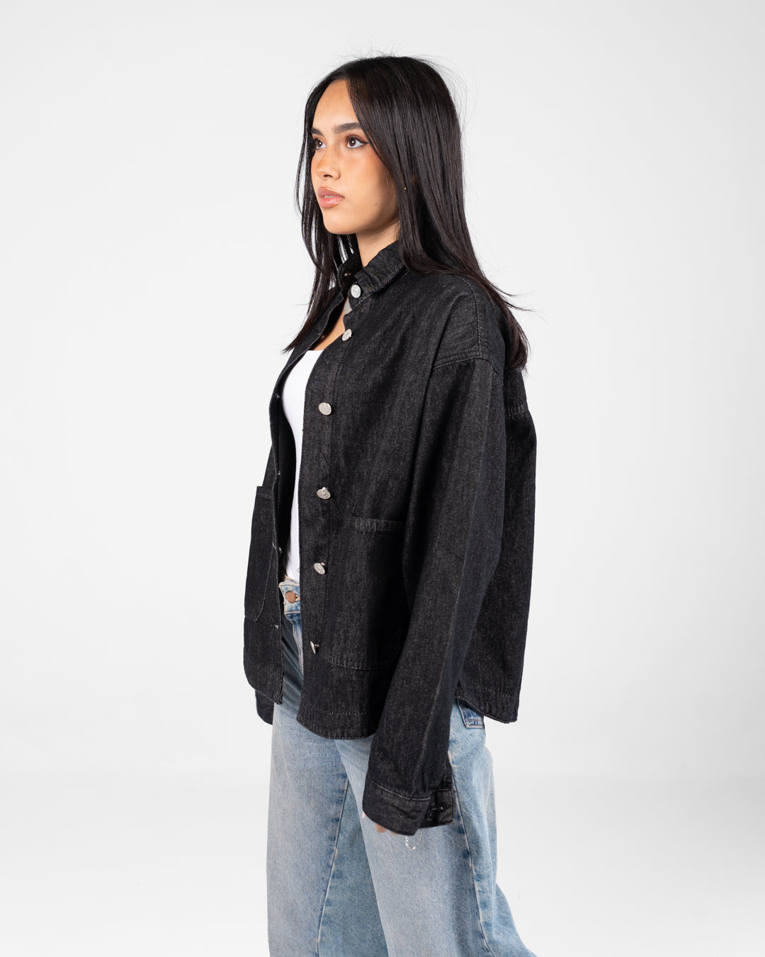 سترة جينز نسائية