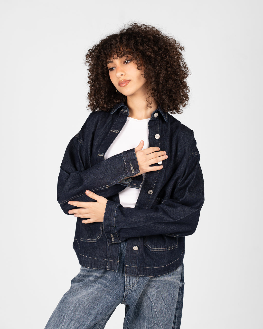 سترة جينز نسائية