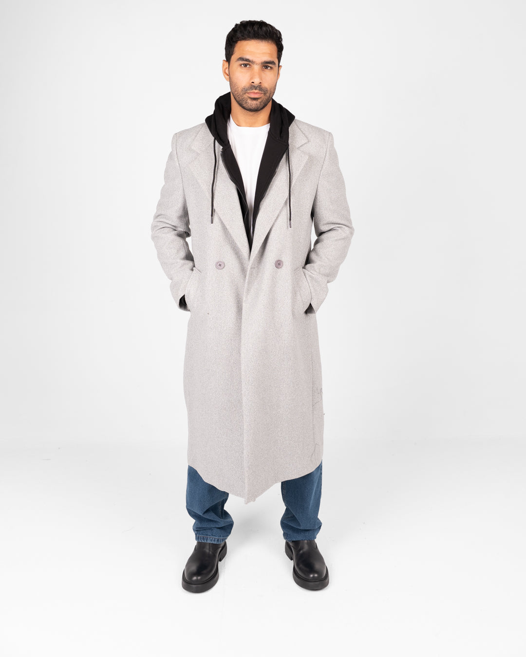 معطف طويل للرجال