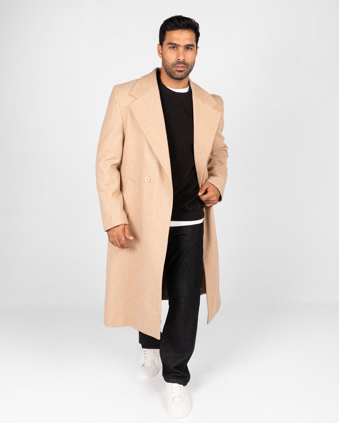 معطف طويل للرجال
