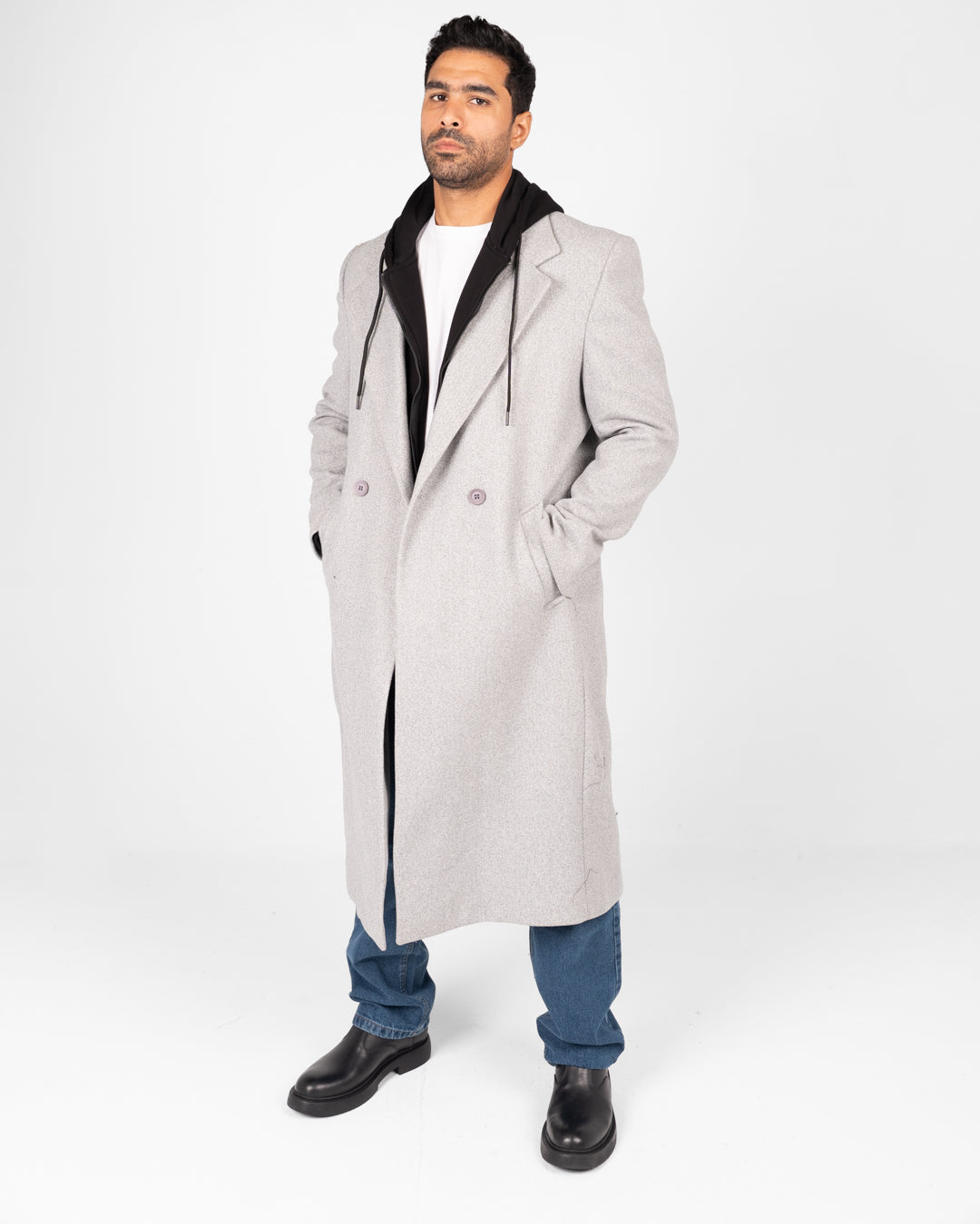 معطف طويل للرجال