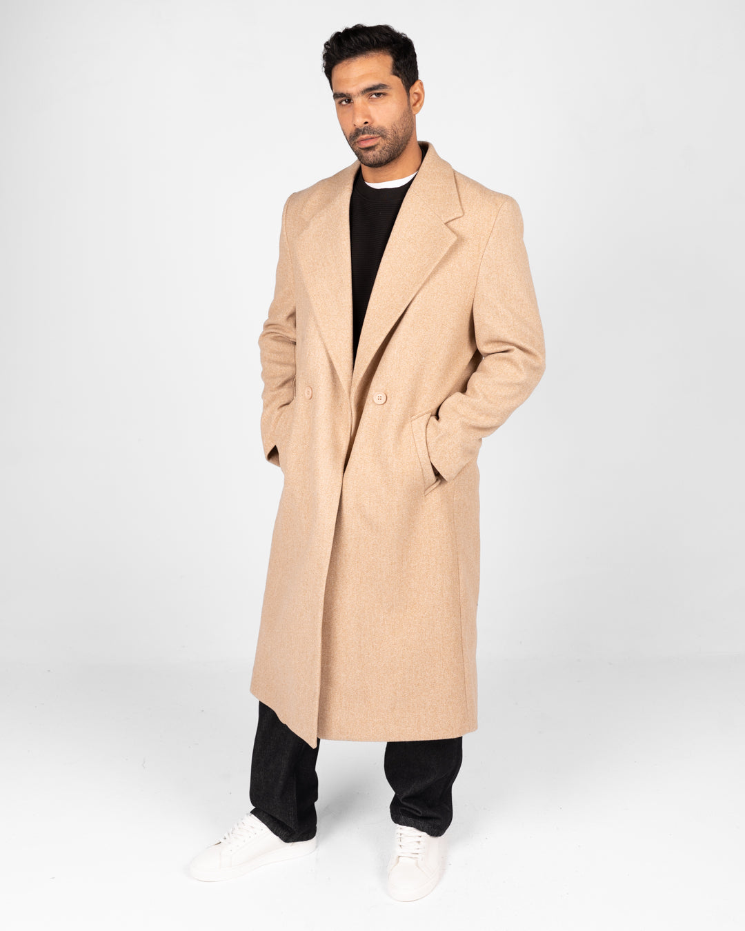 معطف طويل للرجال