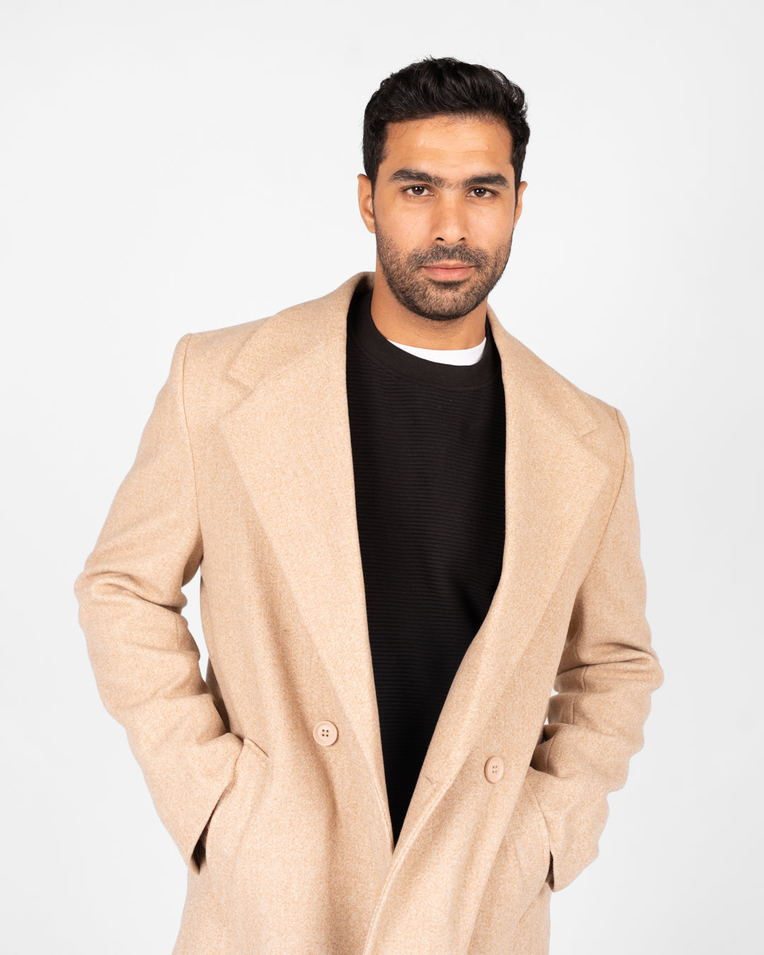 معطف طويل للرجال