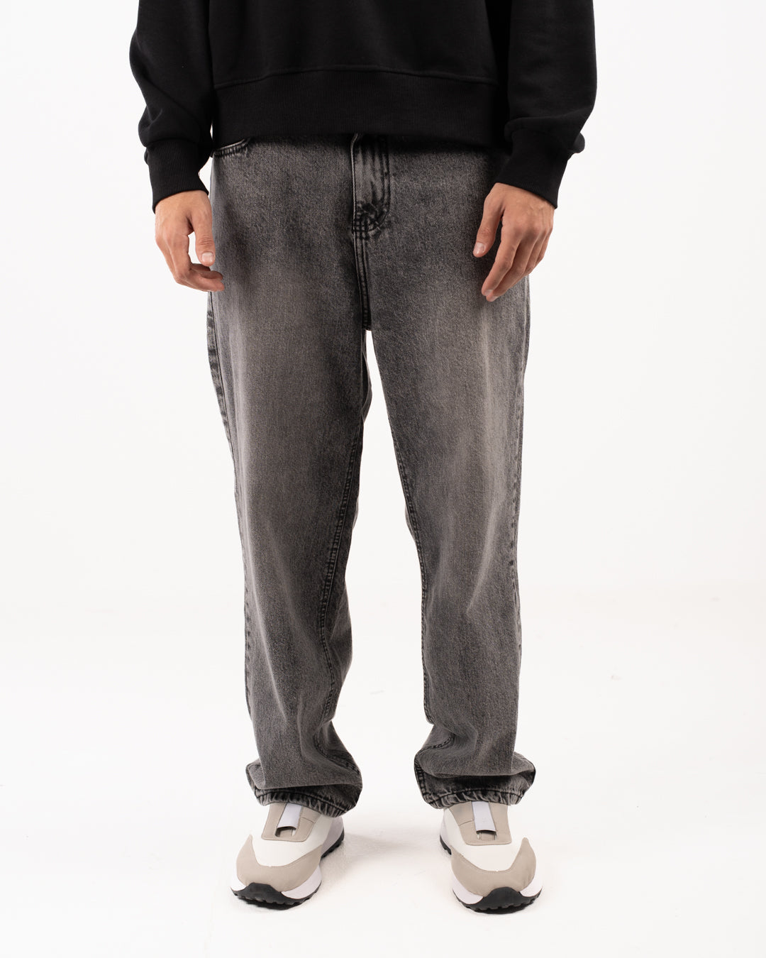 بنطلون جينز رجالي فضفاض