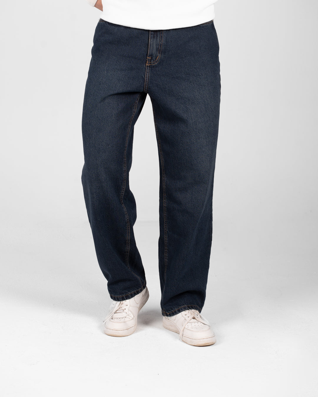 بنطلون جينز رجالي فضفاض