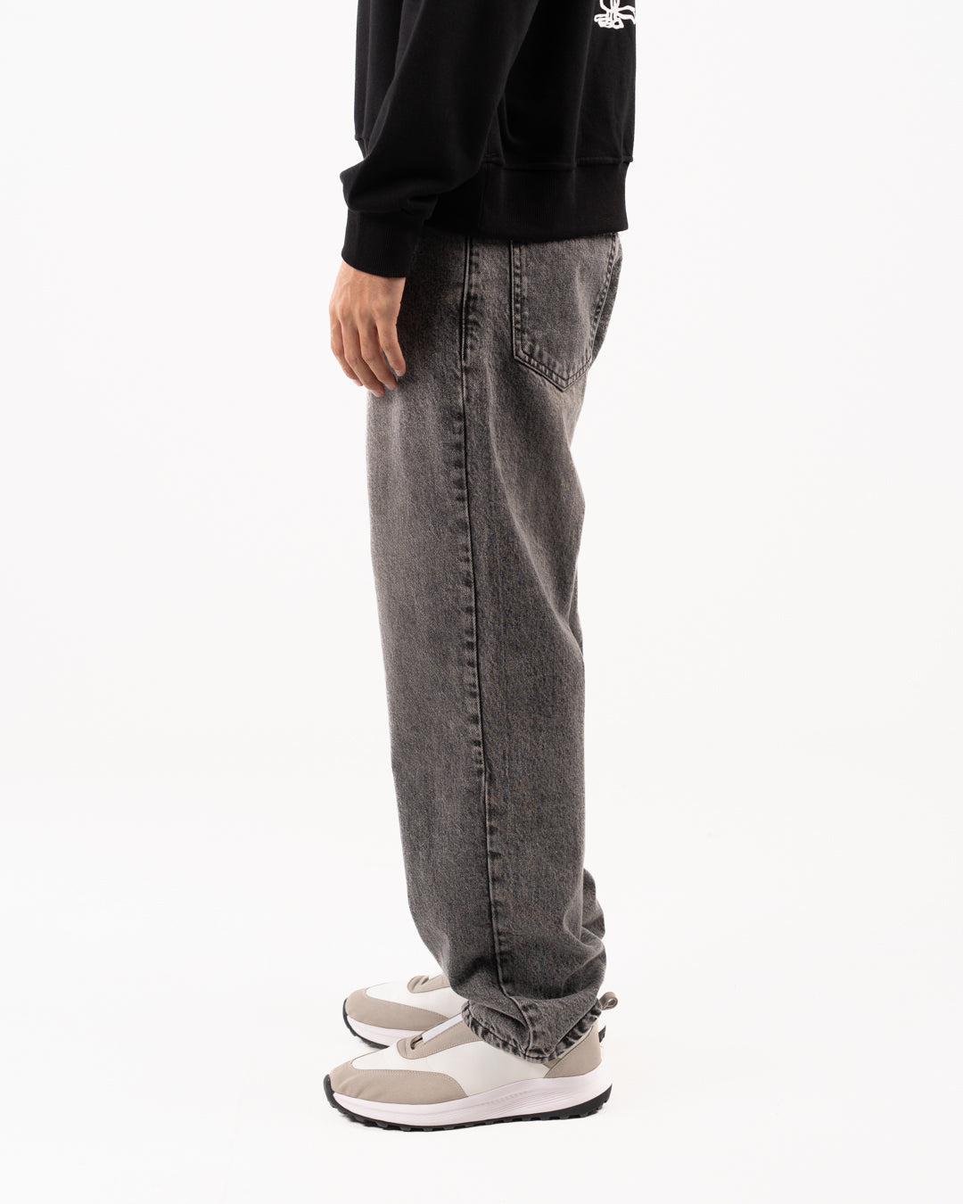 بنطلون جينز رجالي فضفاض