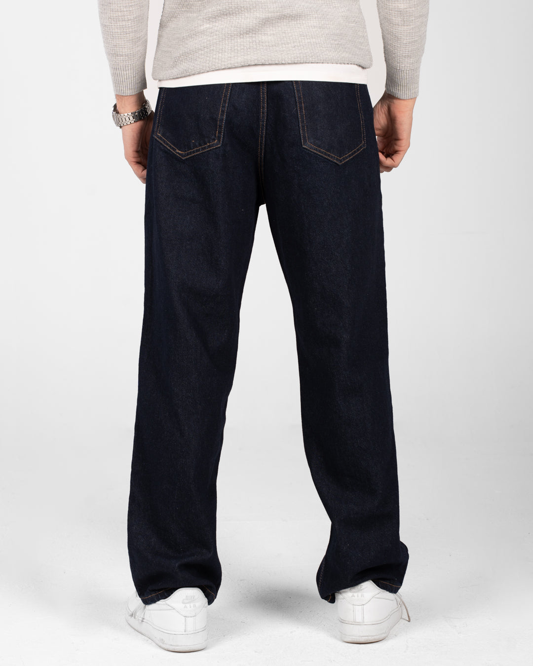 بنطلون جينز رجالي فضفاض