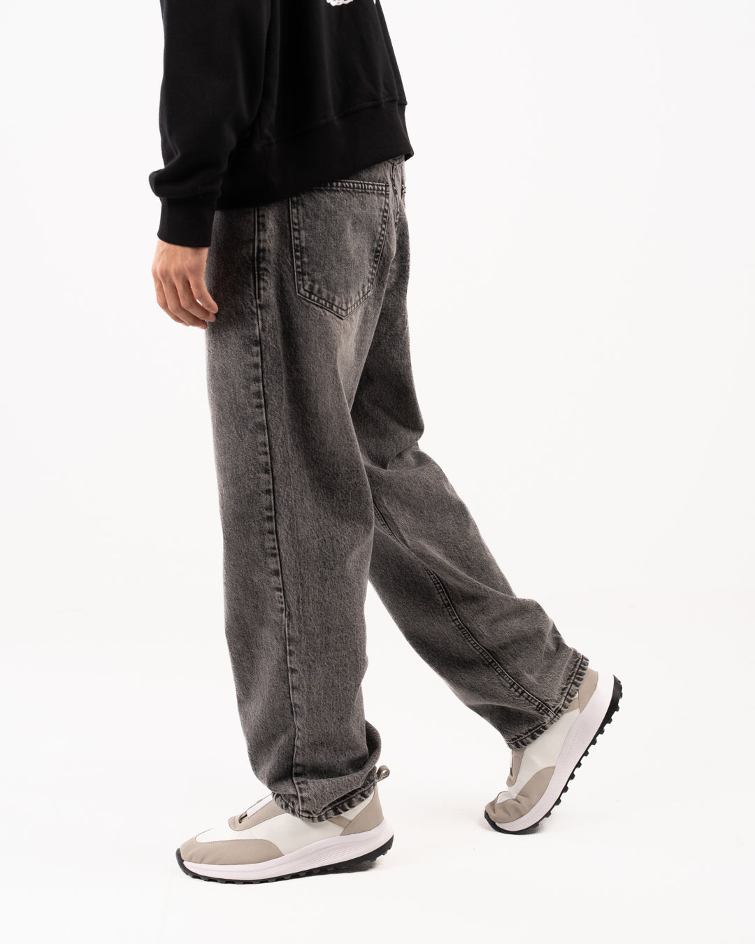 بنطلون جينز رجالي فضفاض