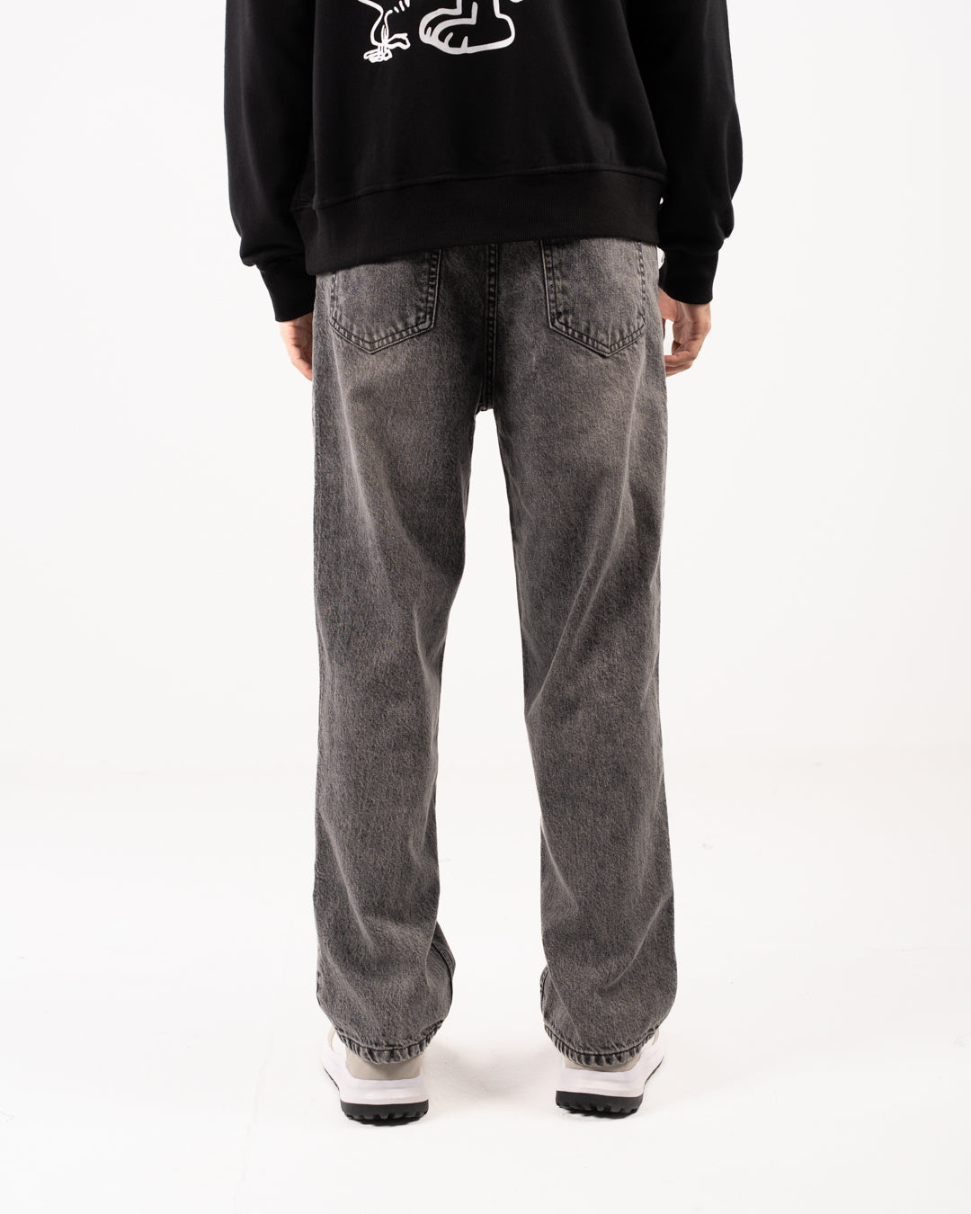 بنطلون جينز رجالي فضفاض