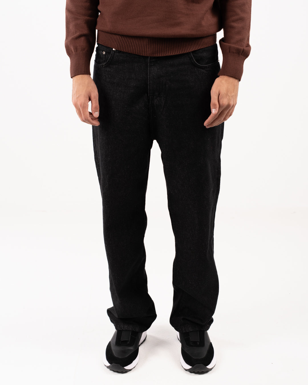 بنطلون جينز رجالي فضفاض