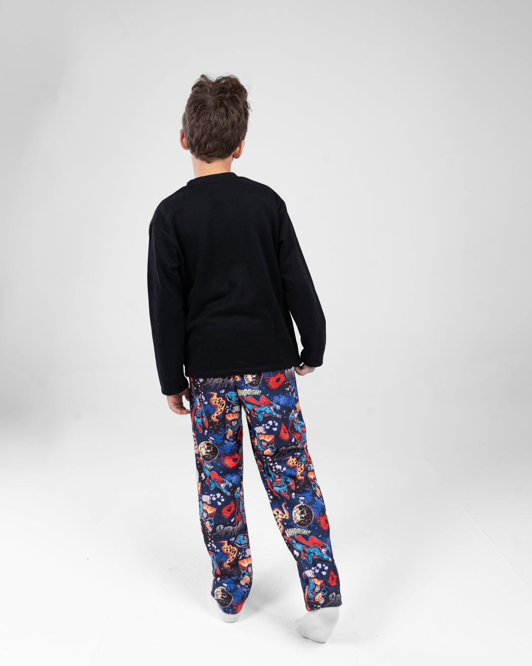 Boys Crewneck Printed Pyjamas