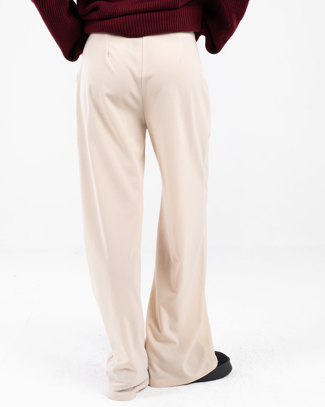 Women Plain Wide Leg Pants