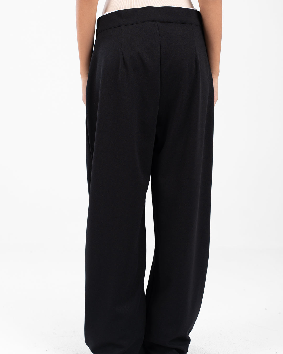 Women Plain Wide Leg Pants