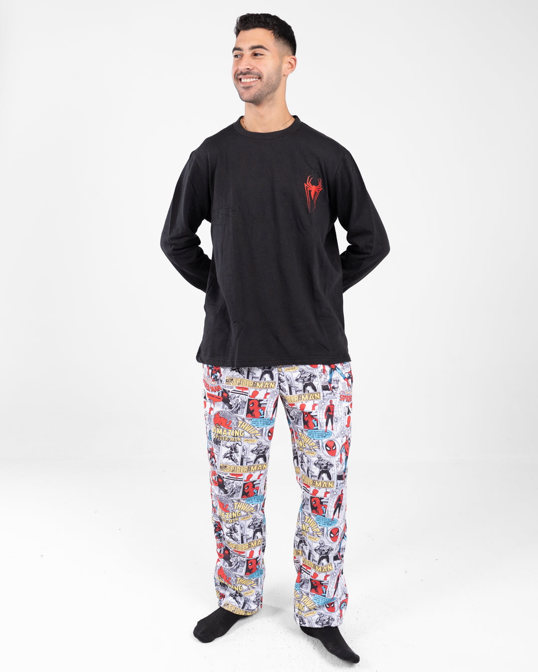 Men Spiderman Pyjamas