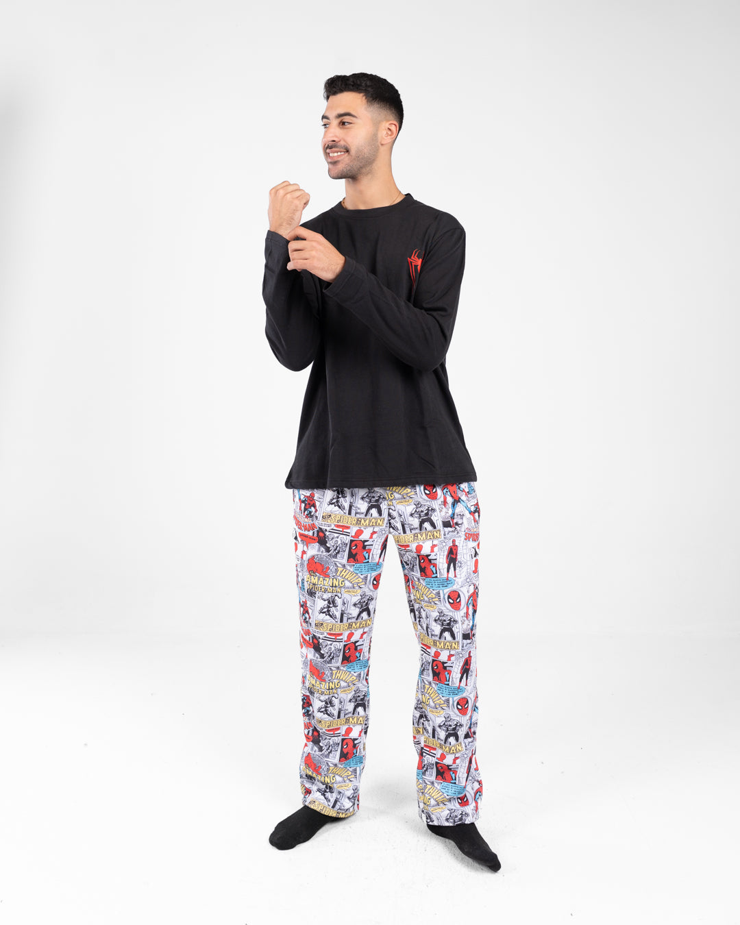 Men Spiderman Pyjamas