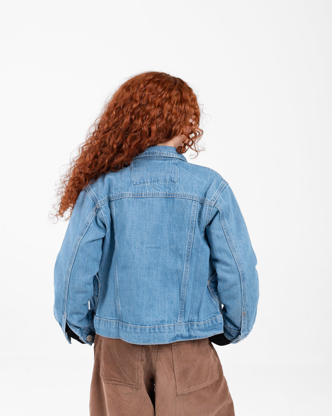 Girls Jeans Jacket With Pocket