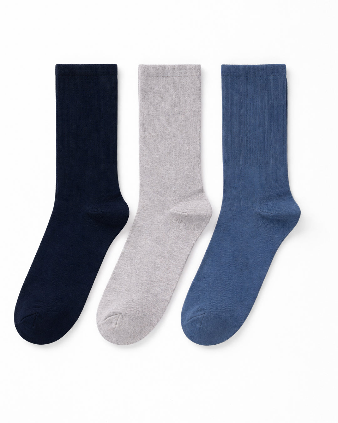 Men Long Leg Cotton Socks Pack3