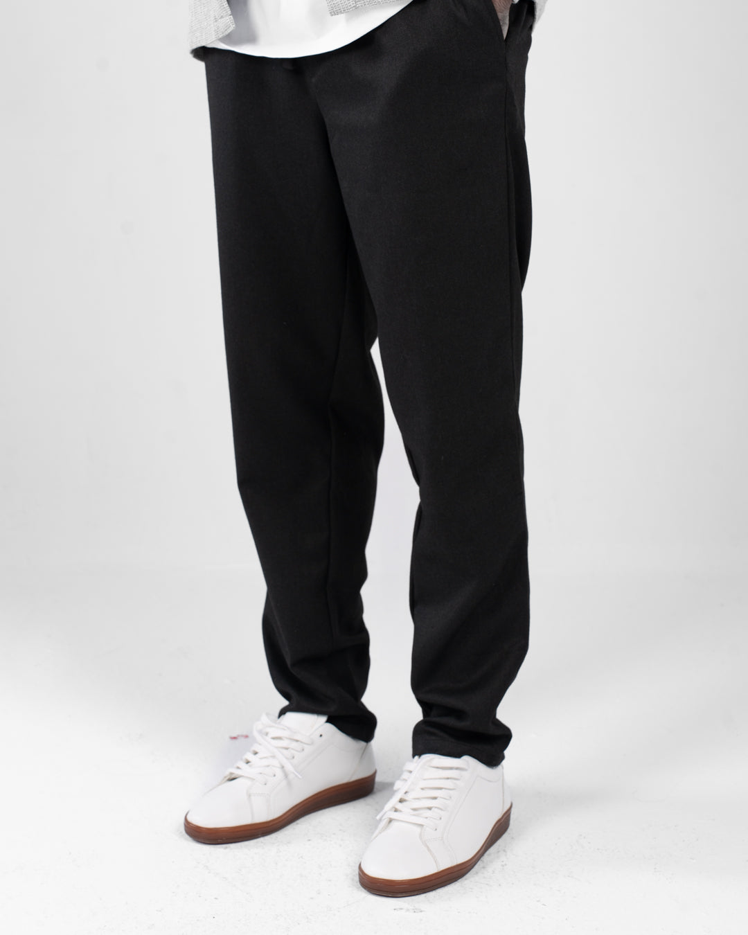 Men Pants Elastic Waist