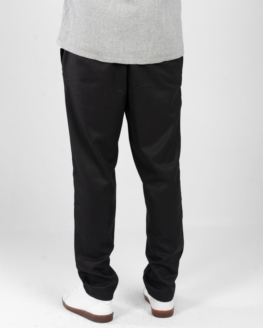Men Pants Elastic Waist