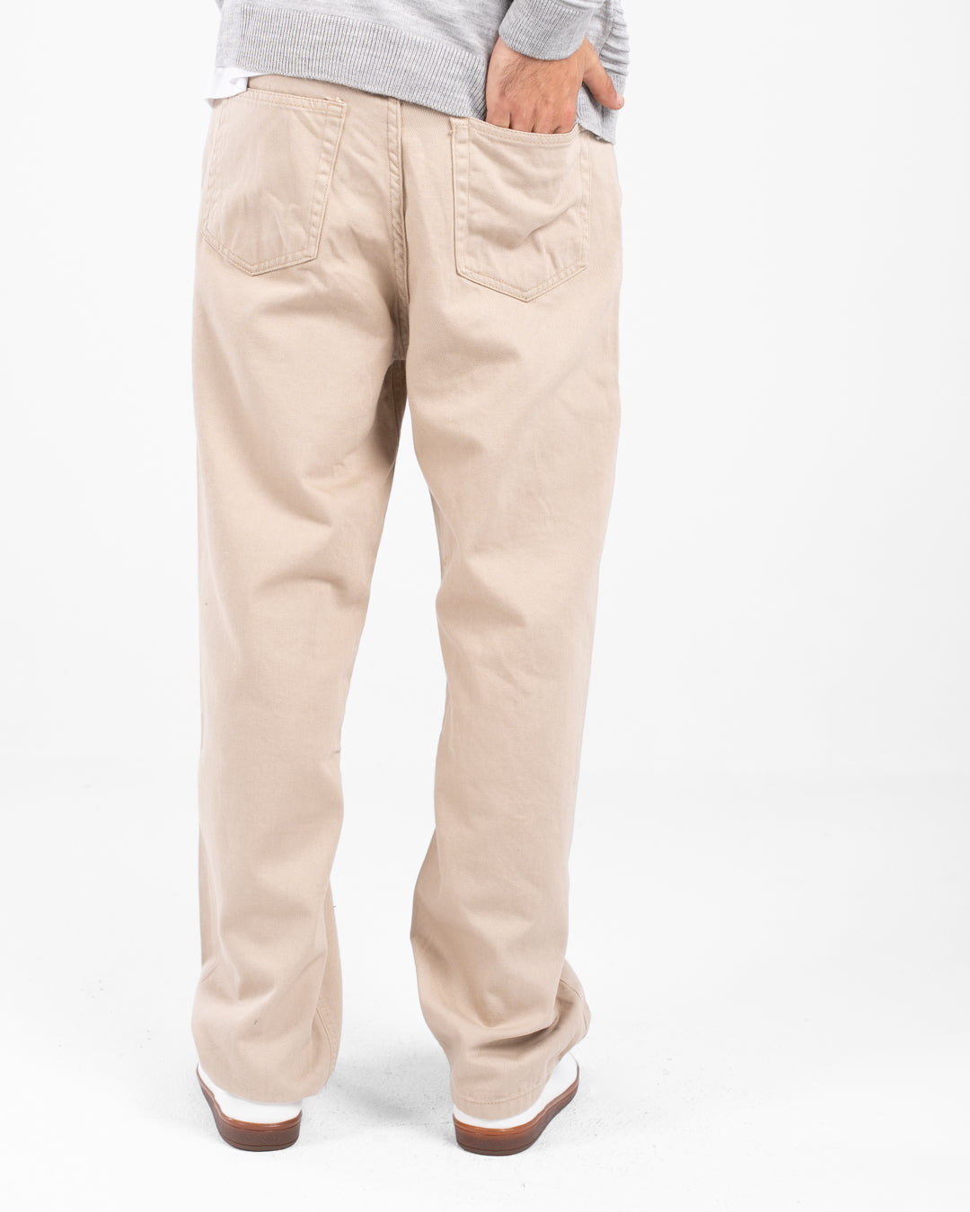 بنطلون جبردين رجالي واسع