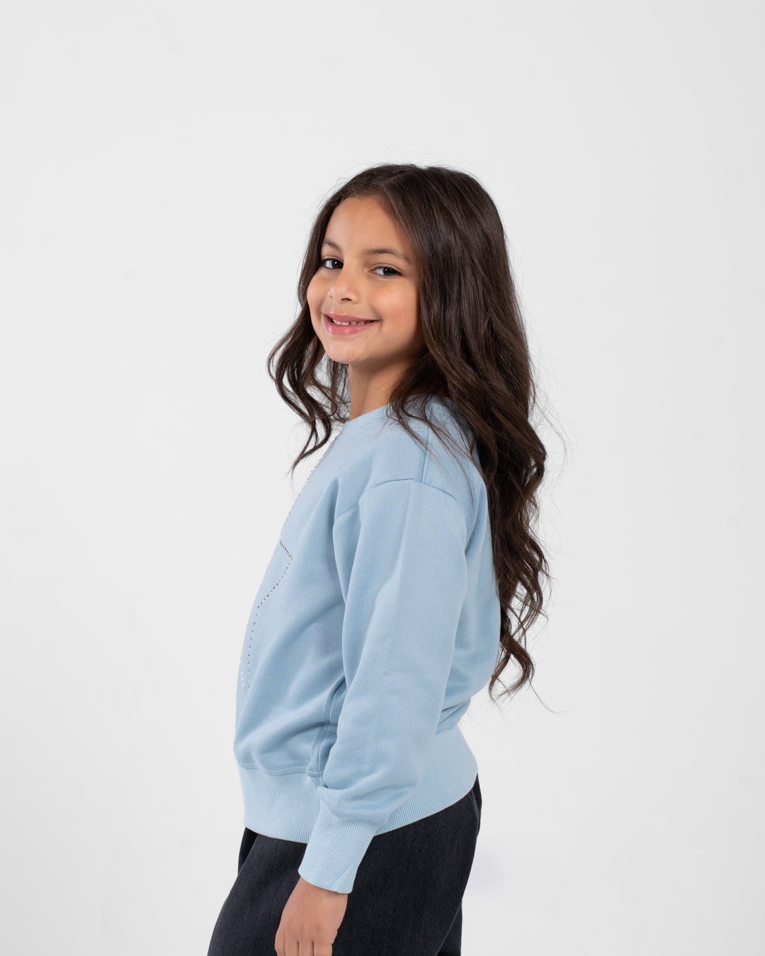 Girls Star Sweatshirt