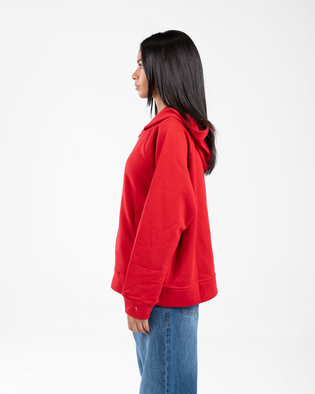Women Hoodied and Zippered Sweatshirt