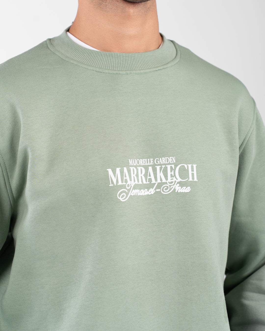 Men Double Printed Sweatshirt