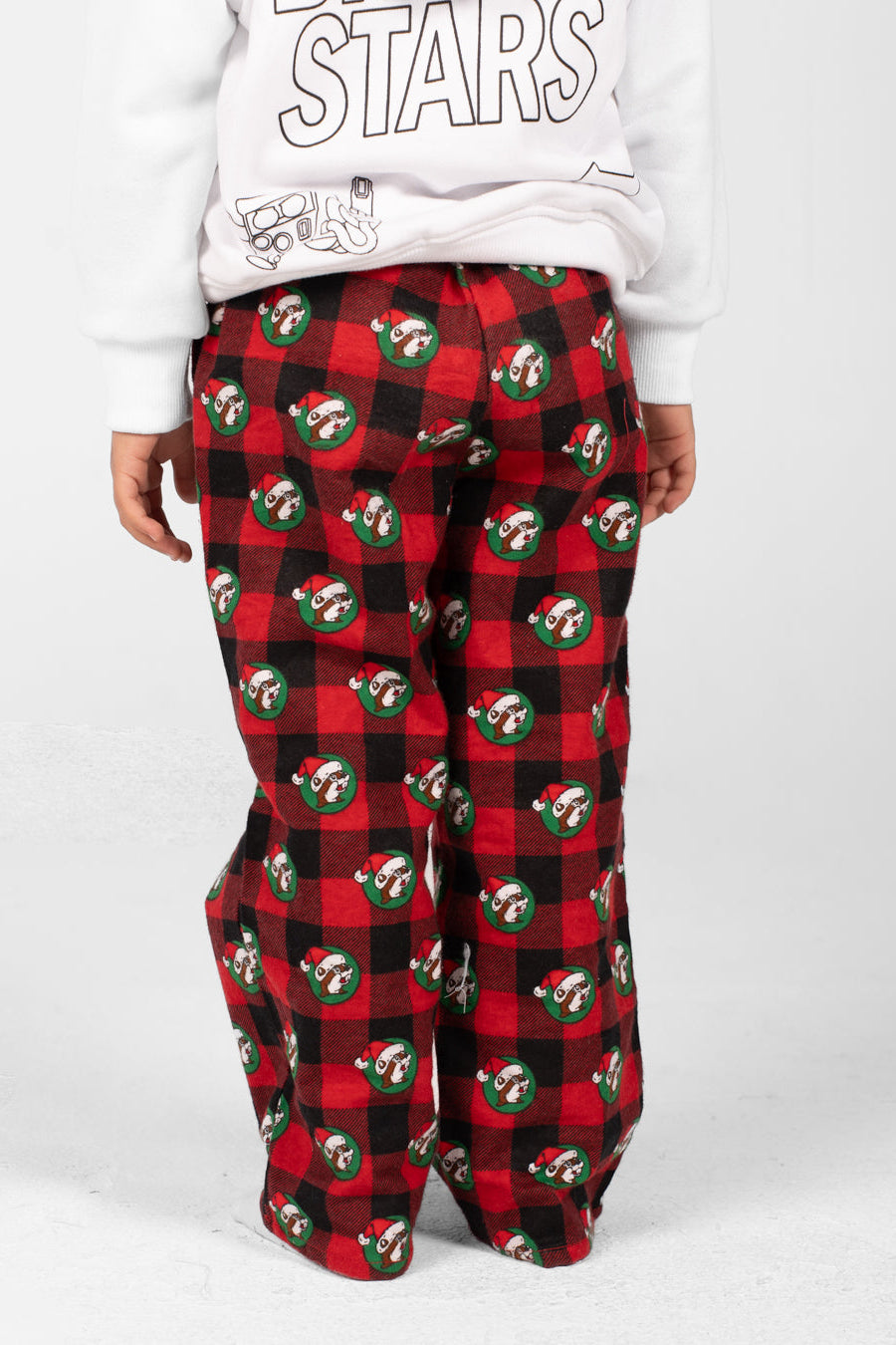 Kids Plaid Printed Pant
