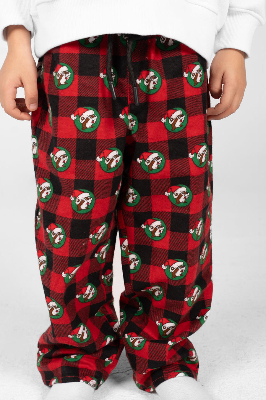 Kids Plaid Printed Pant