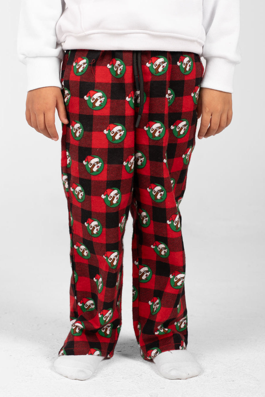 Kids Plaid Printed Pant