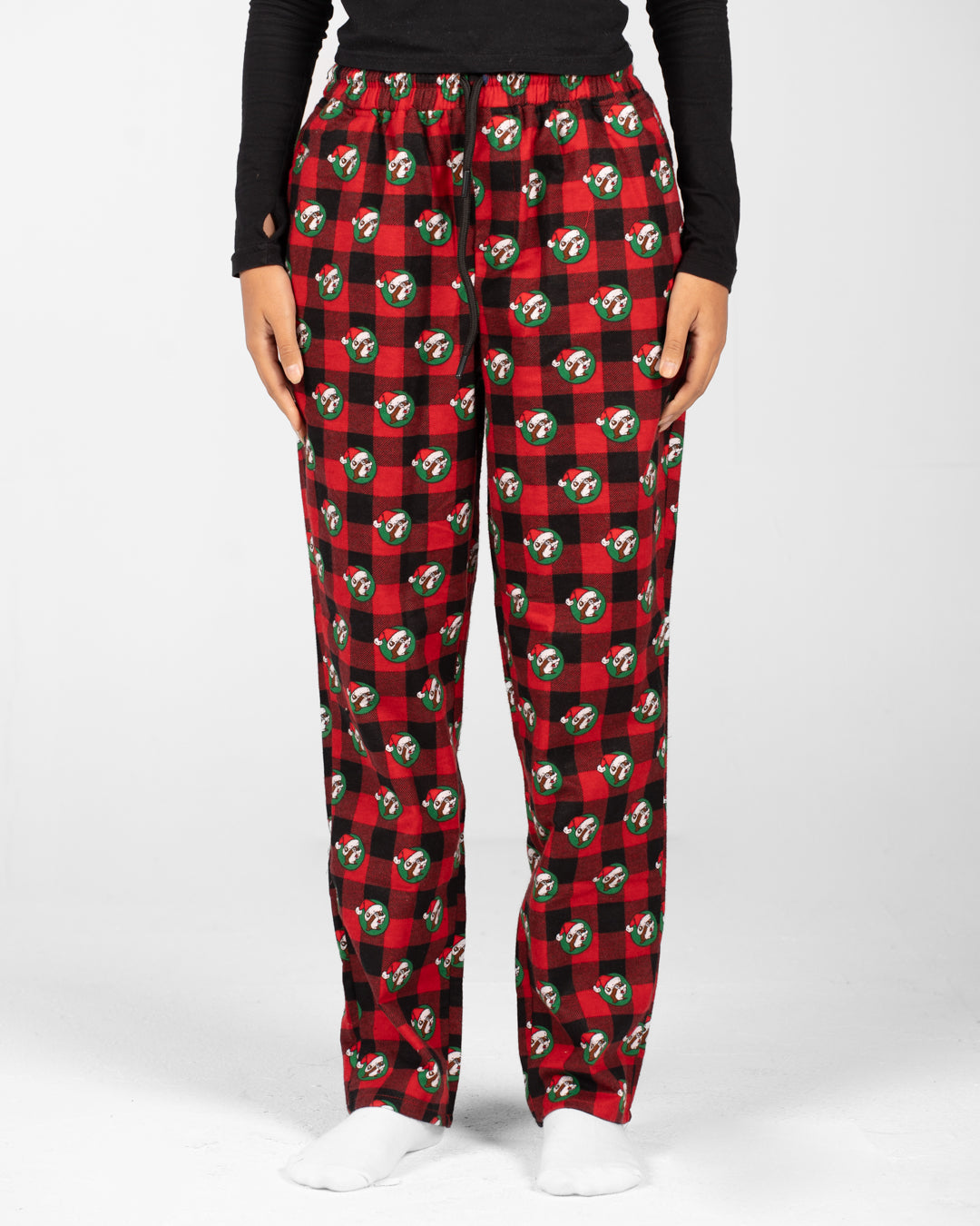 Women Plaid Printed Pant