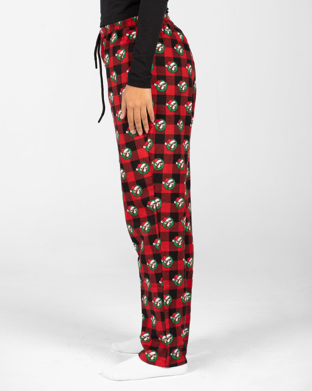 Women Plaid Printed Pant