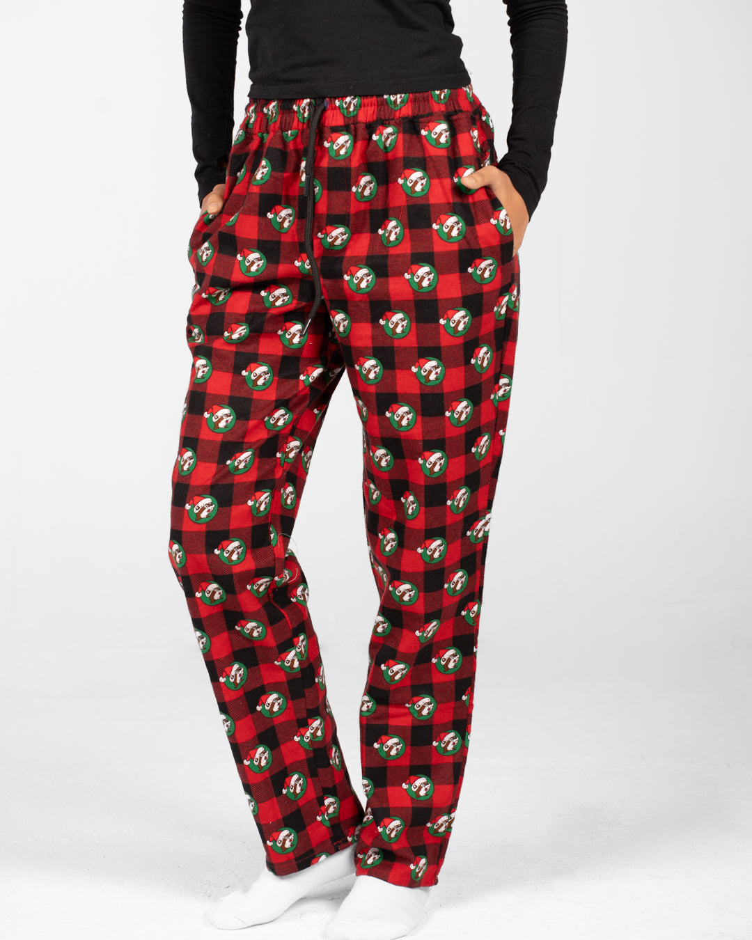 Women Plaid Printed Pant